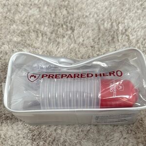 Red and White Bar choking rescue device